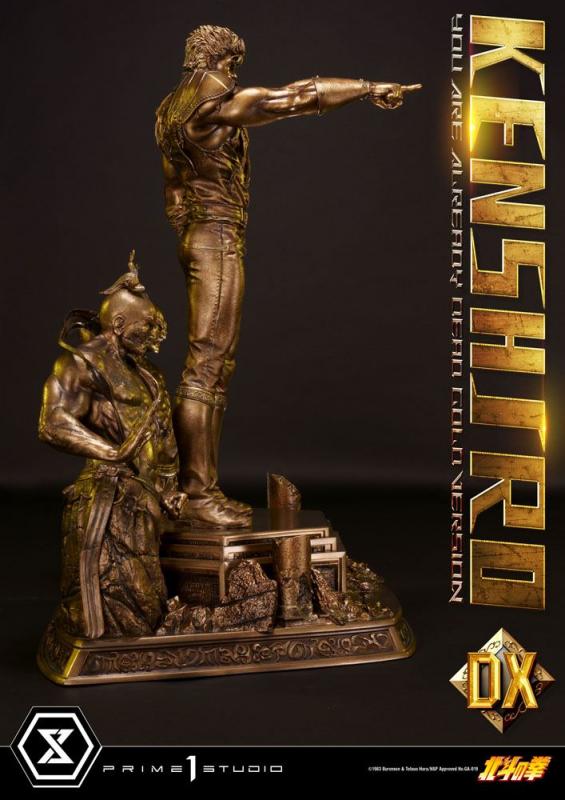 Fist of the North Star: Kenshiro Deluxe Gold Version 1/4 Statue - Prime 1 Studio