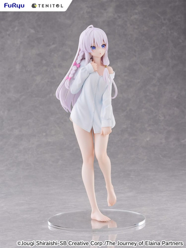 Wandering Witch: The Journey of Elaina Tenitol Tall PVC Statue Elania Shirt Ver. 30 cm 3