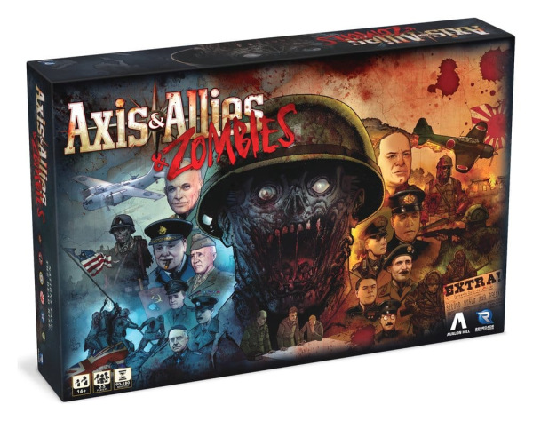 Avalon Hill board game Axis & Allies & Zombies *English Version*