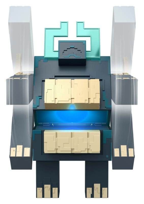 Minecraft Dungeons II Action Figure with Light and Sound Twisted Warden 4