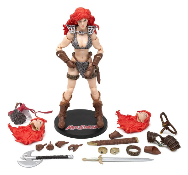 Red Sonja Epic H.A.C.K.S. Action Figure 1/12 Scale Immortal Red Sonja 1