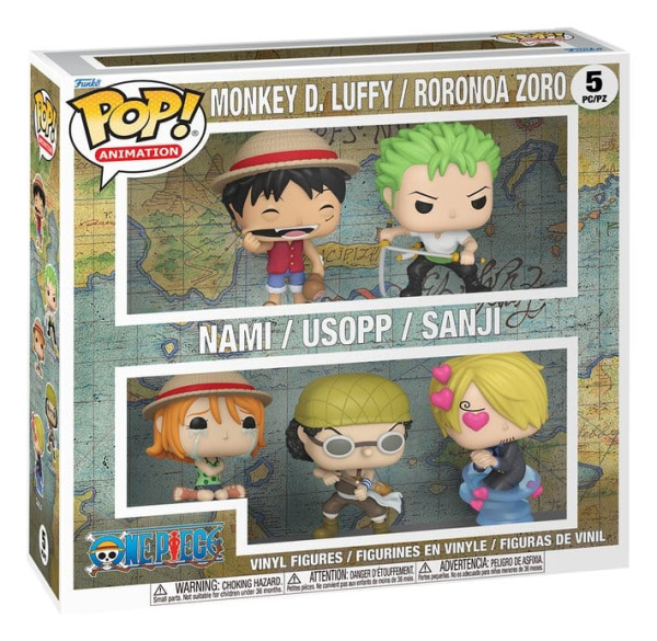 One Piece POP! Vinyl Figure 5-Pack Black Friday Bundle 9 cm 1