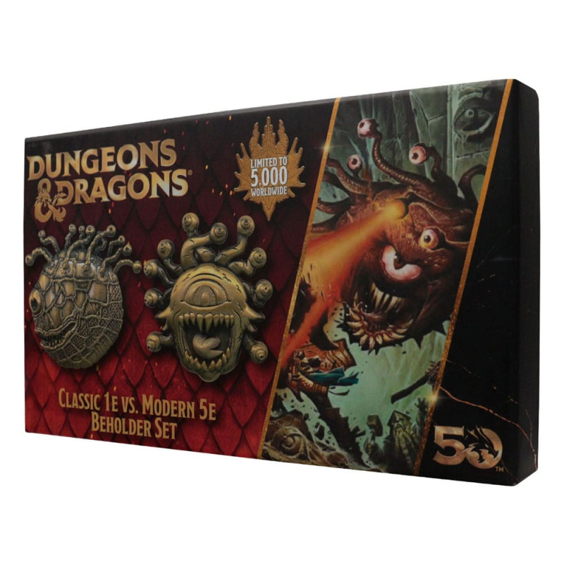 Dungeons & Dragons Medallion Set 50th Anniversary Beholder Twin Edition 5
