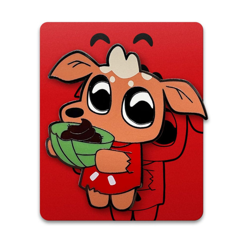 Cult of The Lamb Pin Badge Dinner 5 cm 1
