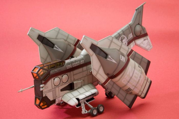 Evangelion: 3.0 Plastic Model Kit 1/100 Vertical Take-Off & Landing Aircraft YAGR-N101 (Reproduction 13