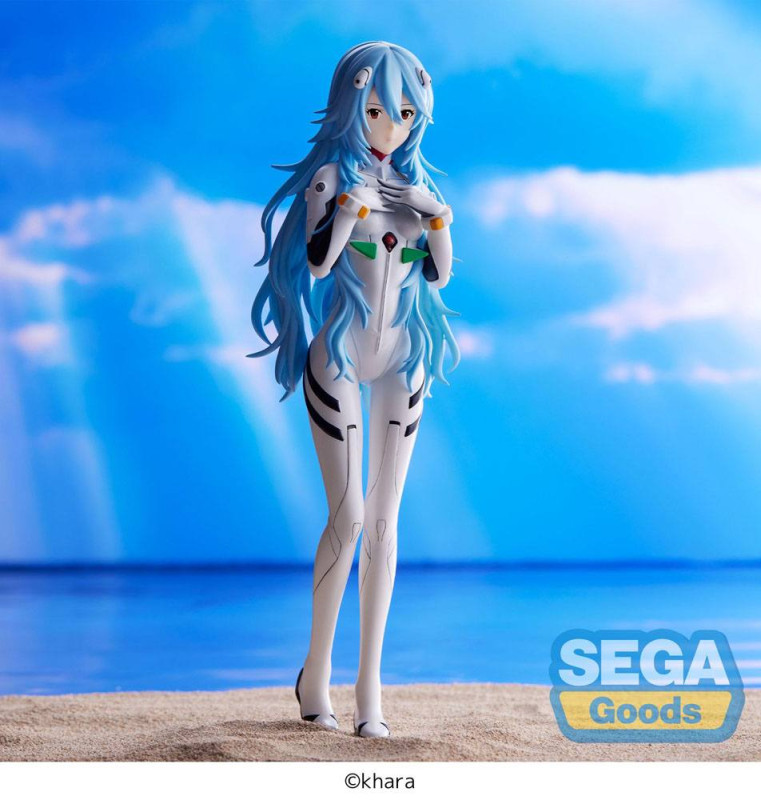 Evangelion: 3.0+1.0 Thrice Upon a Time SPM PVC Statue Rei Ayanami Long Hair Ver. 21 cm 1
