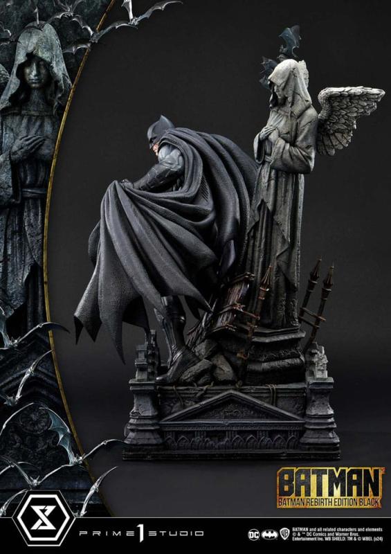 Batman Ultimate Premium Masterline Series Statue 1/4 Batman Rebirth Edition Black Deluxe Version 71