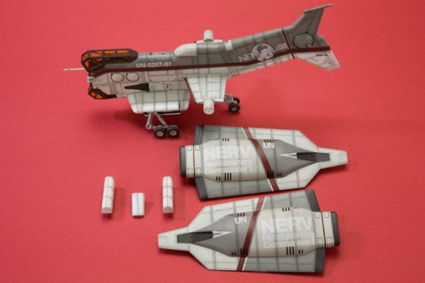 Evangelion: 3.0 Plastic Model Kit 1/100 Vertical Take-Off & Landing Aircraft YAGR-N101 (Reproduction 12