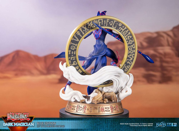 Yu-Gi-Oh! PVC Statue Dark Magician Blue Version 29 cm 5