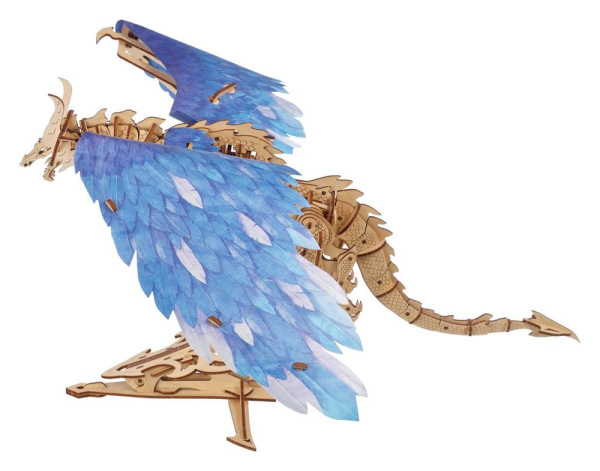 Ugears 3D Wooden Puzzle Windstorm Dragon 14
