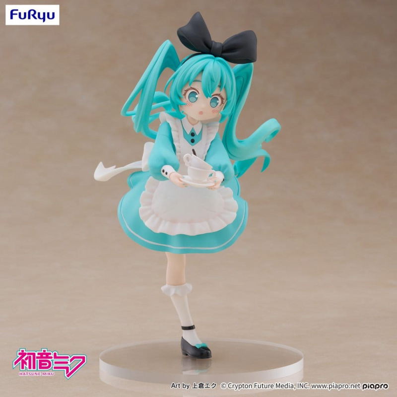 Hatsune Miku Desktop Fairy PVC Statue Hatsune Miku Wonderland Ver. 16 cm 1