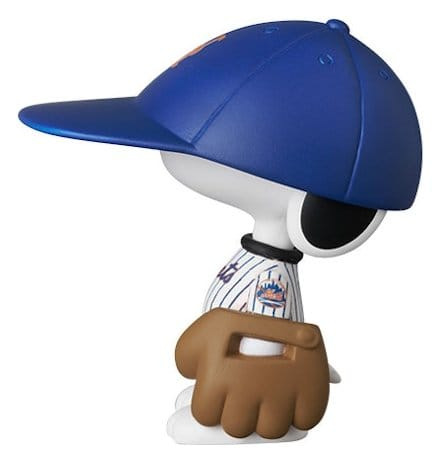 MLB × Peanuts UDF PVC Figure New York Mets Snoopy 7 cm 1