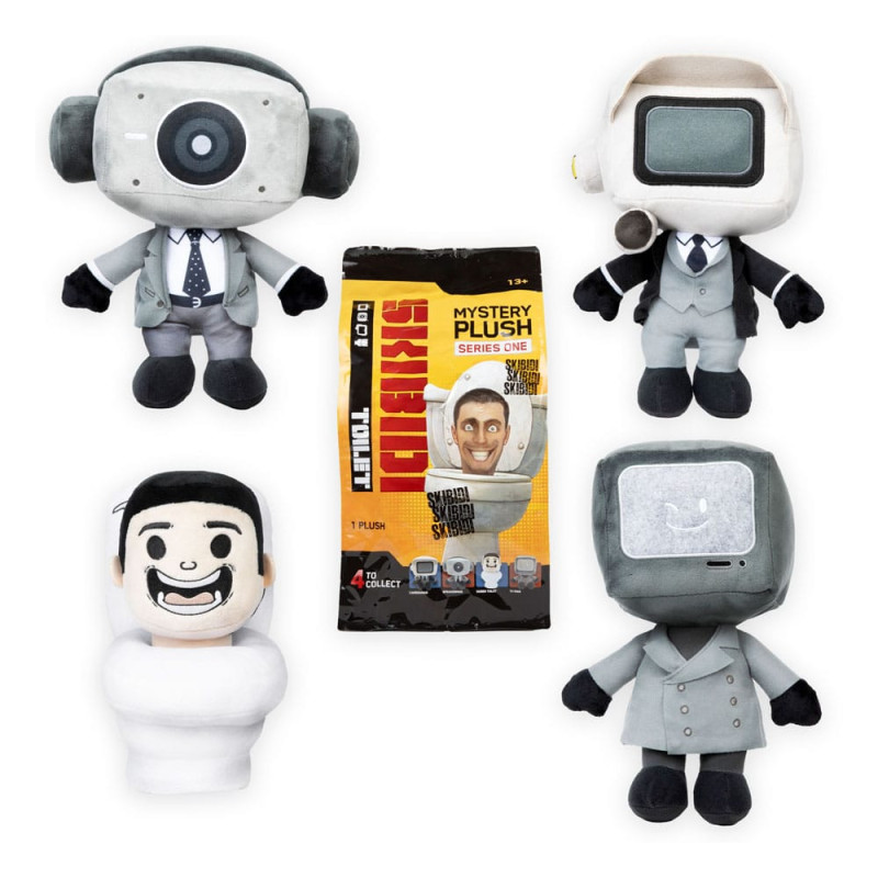 Skibidi Toilet Plush Mystery Blind Bag Display (2) 7