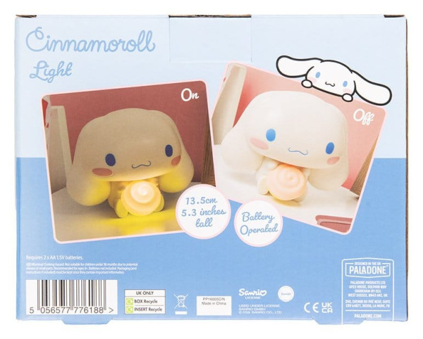 Sanrio GloBuddies Light Cinnamoroll 14 cm 4