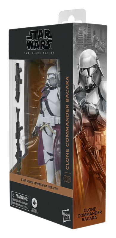 Star Wars Episode III Black Series Action Figure Commander Bacara 15 cm 4