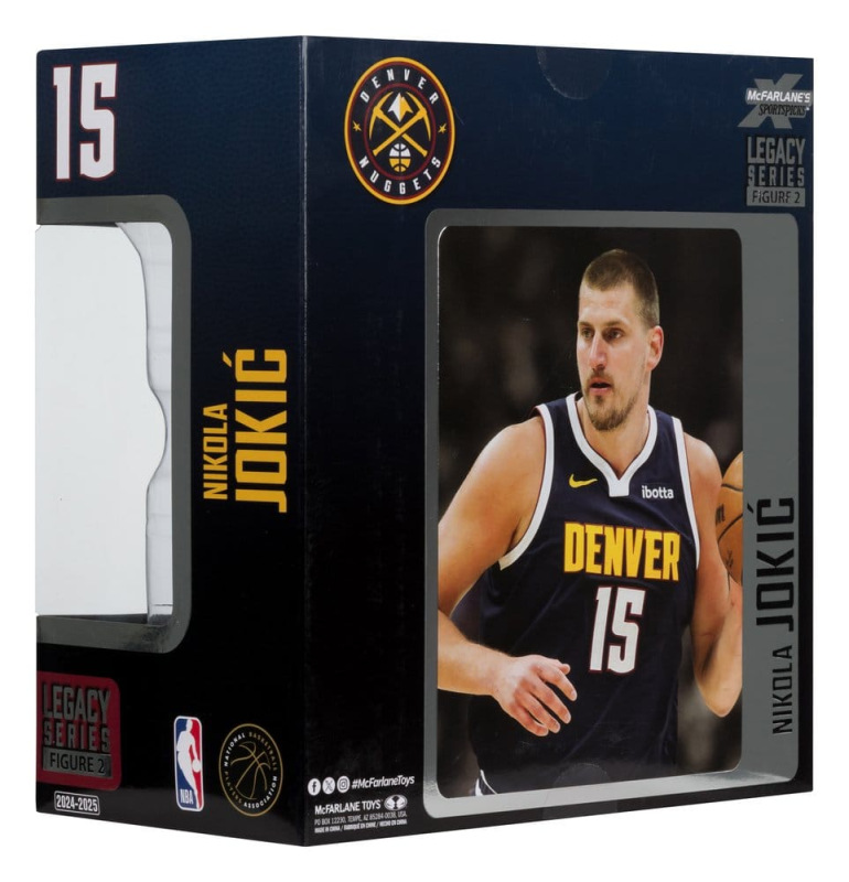 NBA McFarlane's SportsPicks Action Figure Nikola Jokic (Denver Nuggets) 16 cm 7