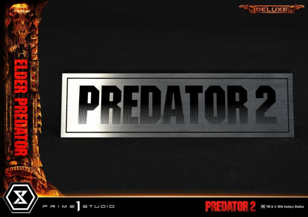 Predator 2 (Film) Museum Masterline Statue 1/3 Elder Predator Deluxe Version 94 cm 10
