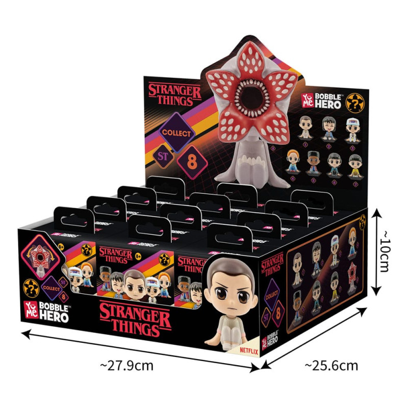 Stranger Things Bobble Hero Bobble-Head 6 cm Display (12) 8