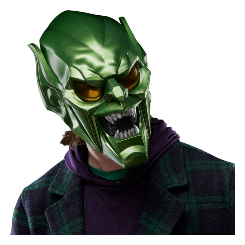 Spider-Man: No Way Home Marvel Legends Roleplay Replica Green Goblin Premium Helmet 9