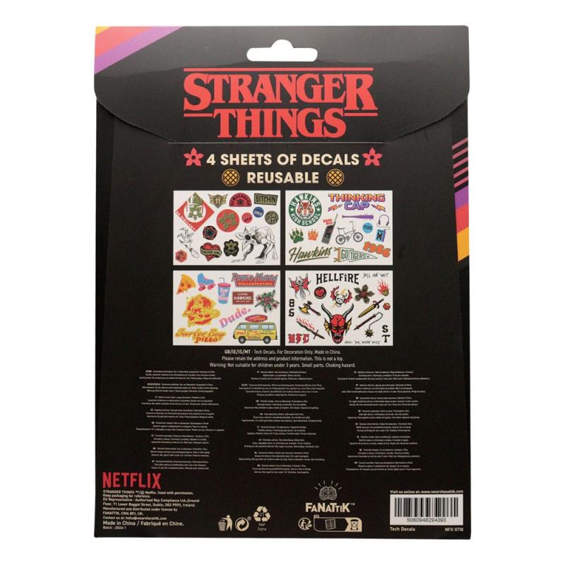 Stranger Things Tech Sticker Pack