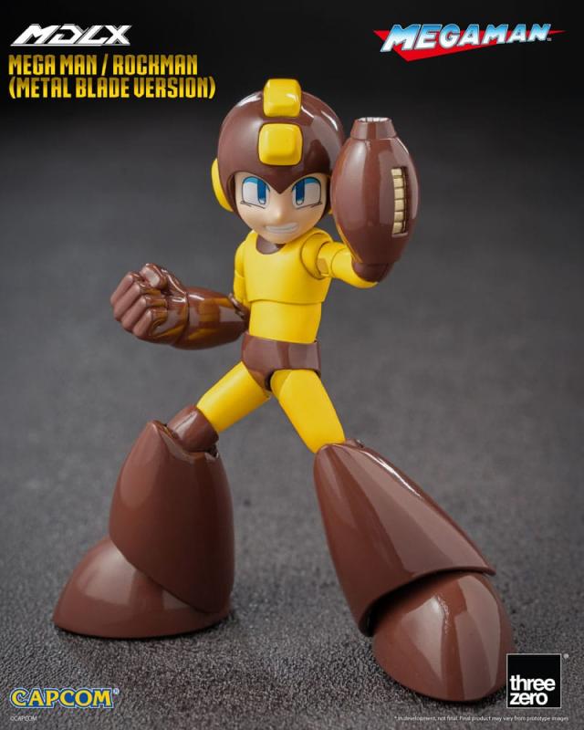 Mega Man MDLX Action Figure Mega Man / Rockman (Metal Blade Version) 10 cm 3