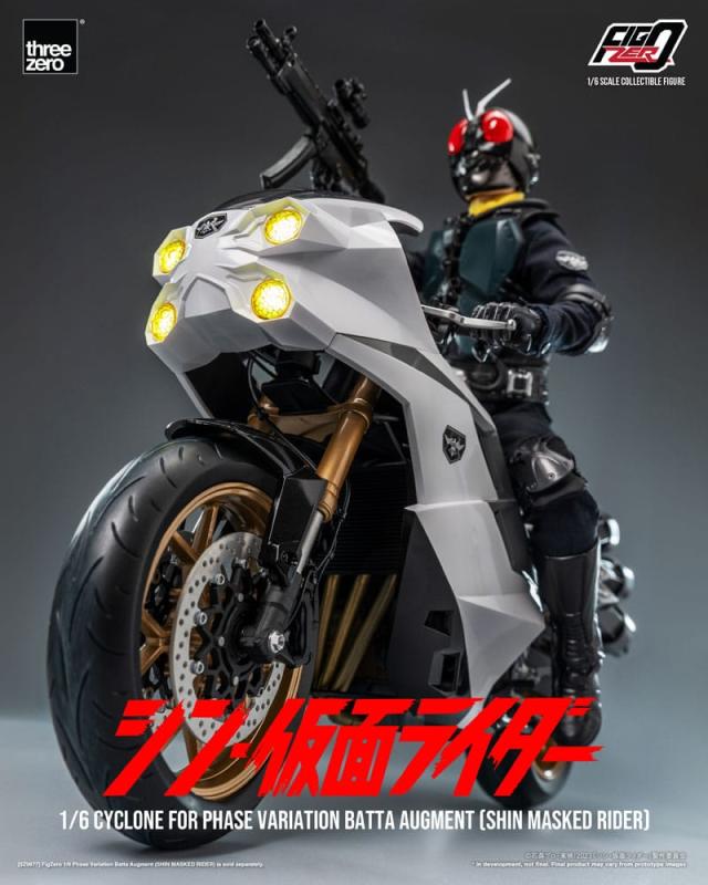 Kamen Rider FigZero Vehicle 1/6 Cyclone for Phase Variation Batta Augment (Shin Masked Rider) 35 cm