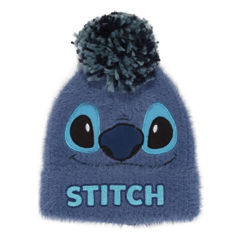 Lilo & Stitch Pom-Pom Beanie Stitch Fluffy