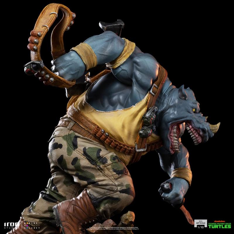 Teenage Mutant Ninja Turtles: Rocksteady 1/10 BDS Art Scale Statue - Iron Studios