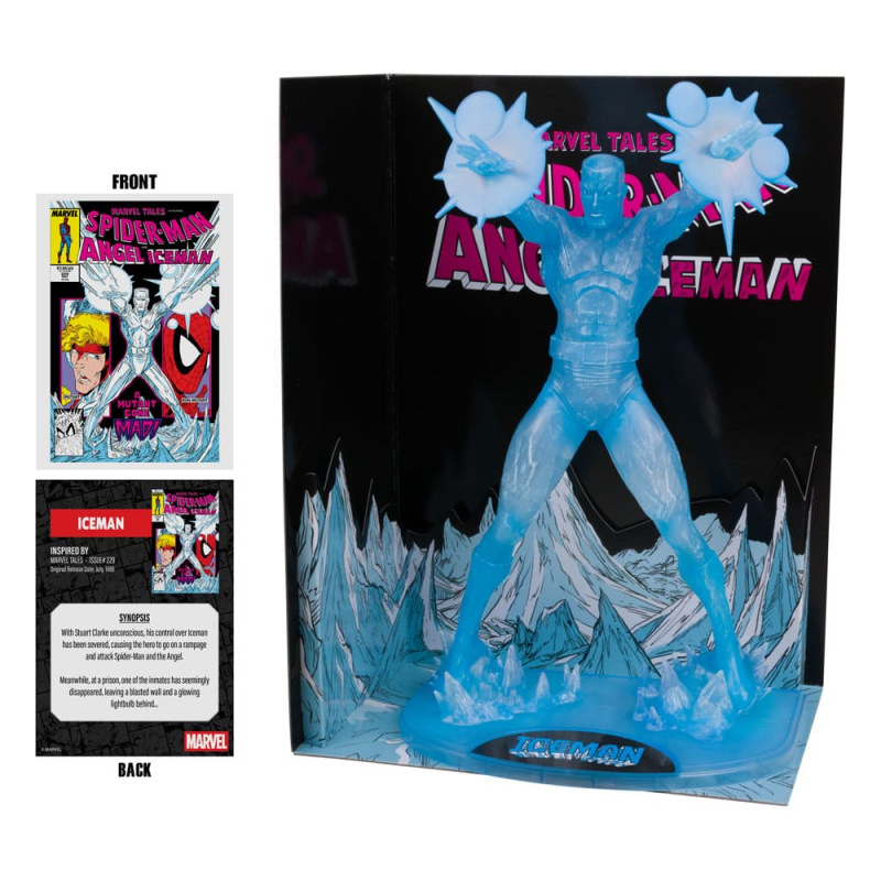 Marvel Collection PVC Statue 1/6 Iceman (Marvel Tales #229) (Red Platinum Edition) 29 cm 2