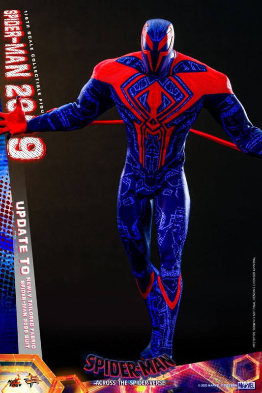 Spider-Man: Across the Spider-Verse Movie Masterpiece Action Figure 1/6 Spider-Man 2099 33 cm 3