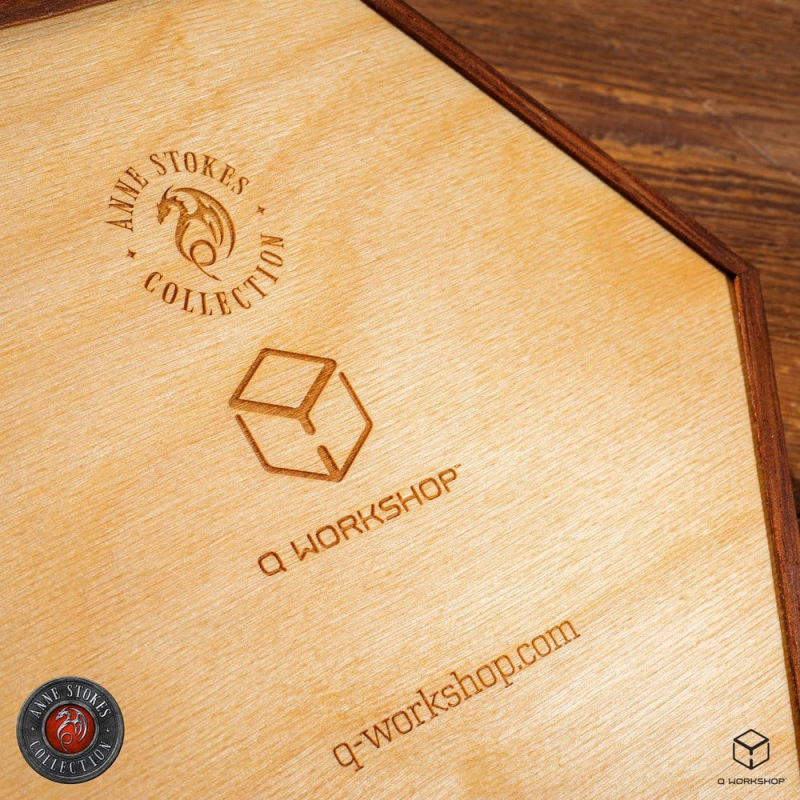 Anne Stokes Dice Tray Chase The Rainbow 20 cm 1