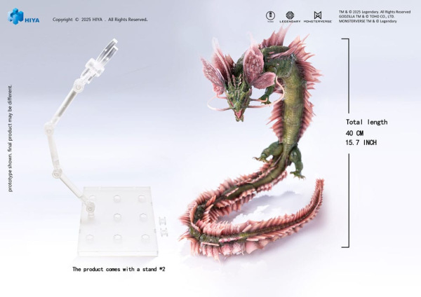 Godzilla x Kong The New Empire Exquisite Basic Action Figure Tiamat 40 cm 1