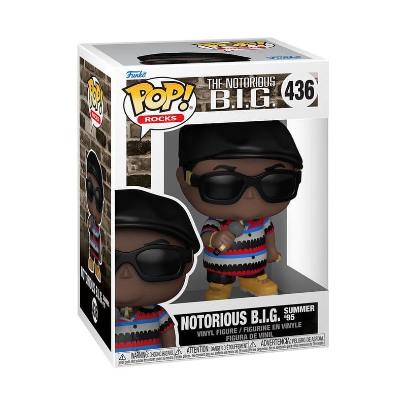 Notorious B.I.G POP! Rocks Vinyl Figure Biggie - Beat The Summer Jam 9 cm 1