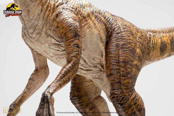 Jurassic Park: Velociraptor Clever Girl (With Acrylic Case) 1/4 Statue - Toynami