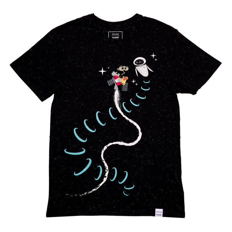 Pixar by Loungefly Tee T-Shirt Unisex Wall-E & Eve Size XL