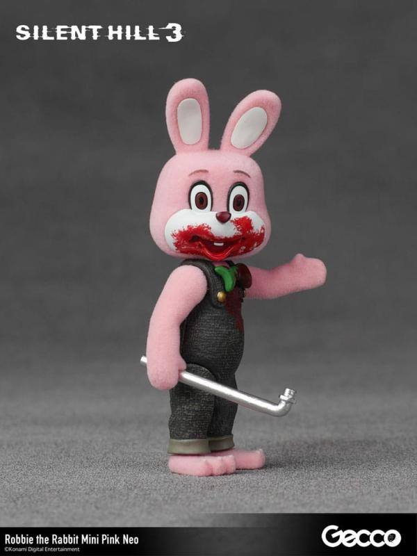 Silent Hill 3 Mini Action Figure Robbie the Rabbit Mini Pink Neo Version 10 cm 2