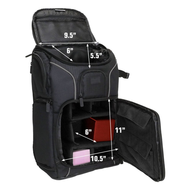 USA Gear MTG Backpack Black 2