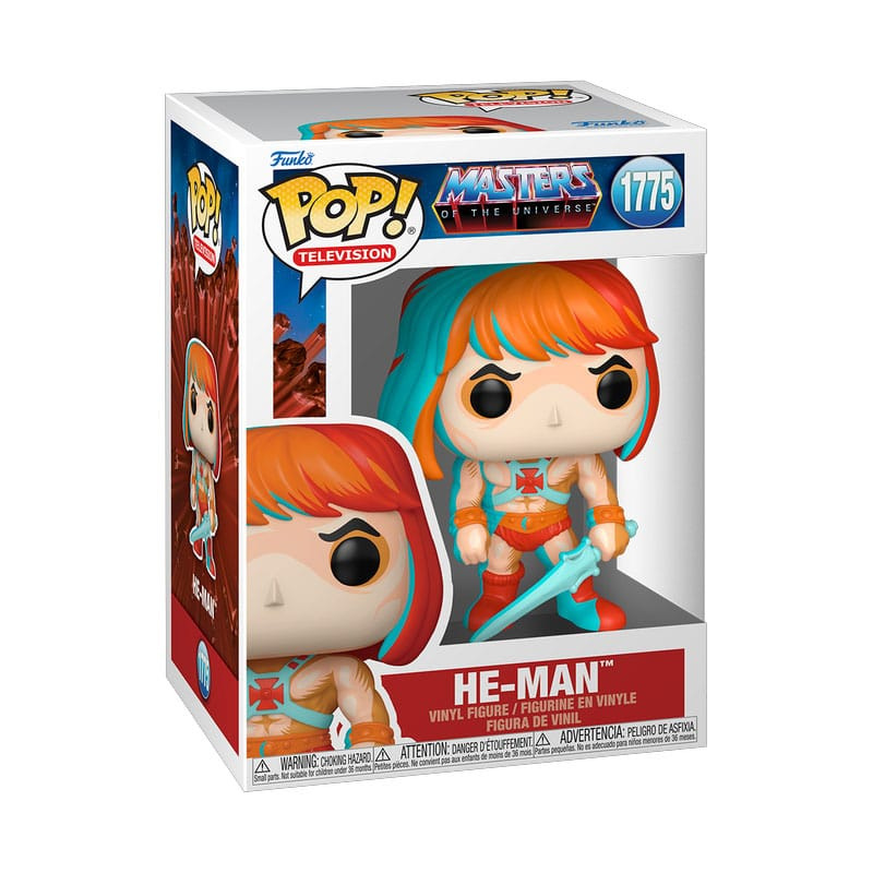 Masters of the Universe POP! Television Vinyl Figure He-Man (Comic Deco) 9 cm 1