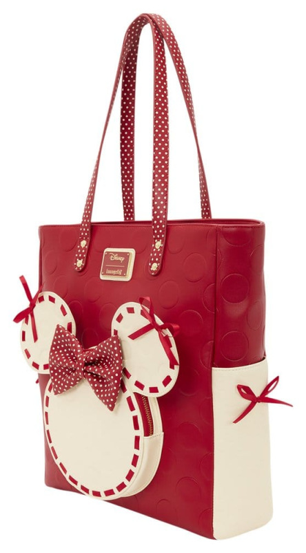 Disney by Loungefly Canvas Tote Bag Minnie Mouse Rock the Dots 1