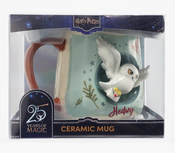 Harry Potter Mug Hedwig 2D Relief Figural 1