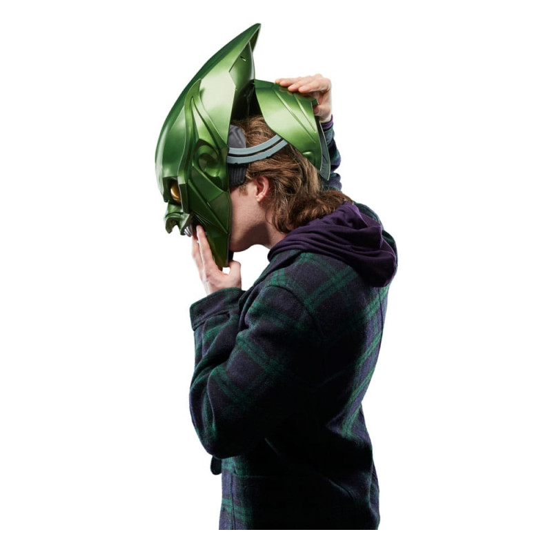 Spider-Man: No Way Home Marvel Legends Roleplay Replica Green Goblin Premium Helmet 8