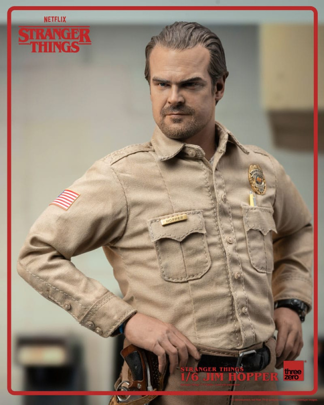 Stranger Things Action Figure 1/6 Jim Hopper (Season 1) 32 cm 5