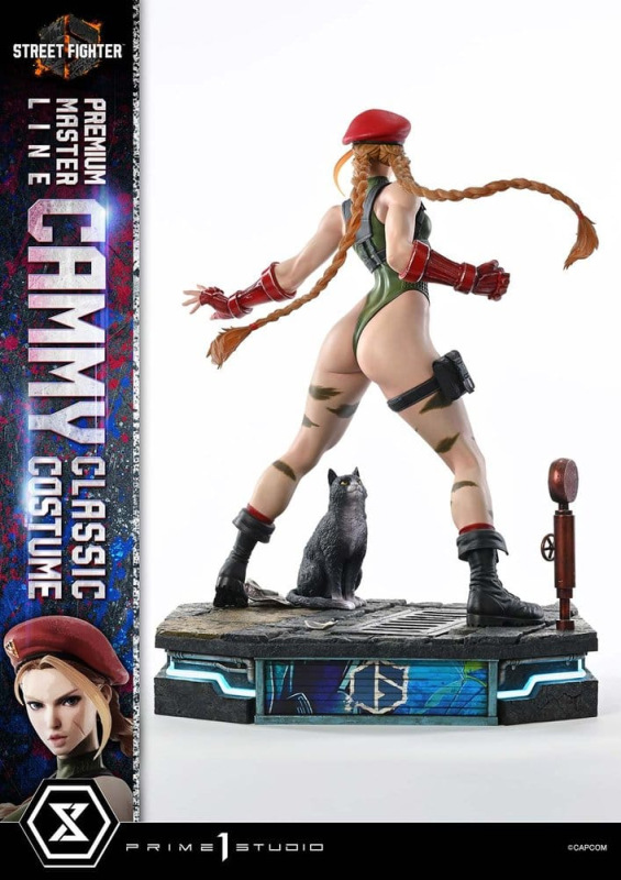 Street Fighter 6 Ultimate Premium Masterline Statue 1/4 Cammy Classic Costume 54 cm 7