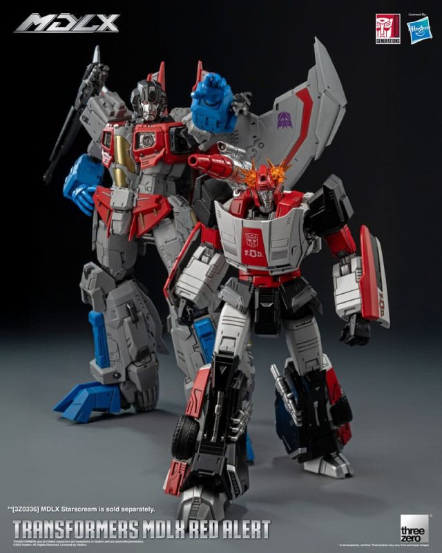 Transformers MDLX Action Figure Red Alert 15 cm 10