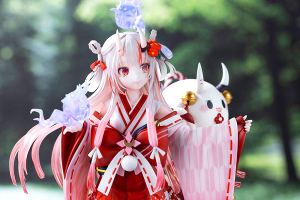 Hololive Production PVC Statue 1/7 Nakiri Ayame Shrine Maiden Fortune Outfit Ver. 26 cm 6