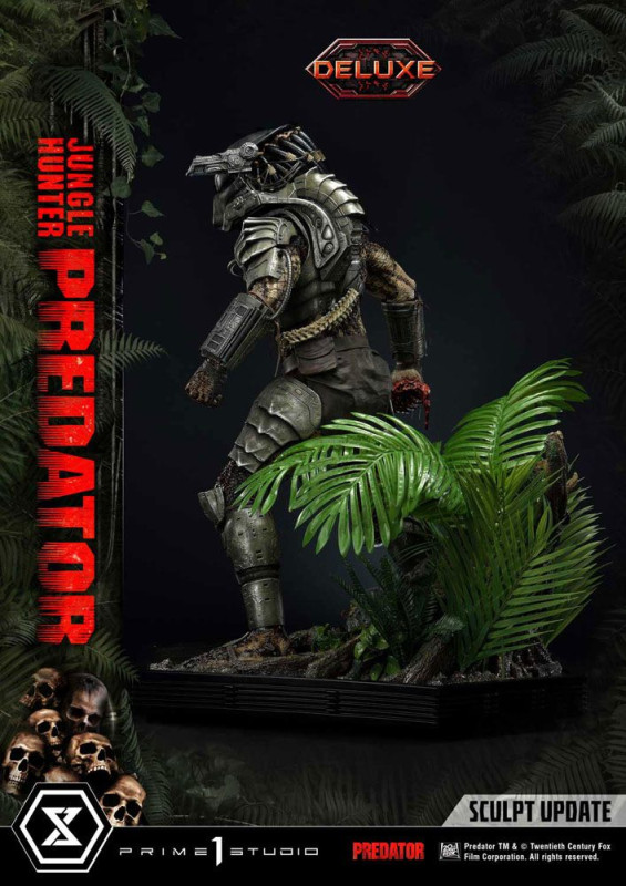 Predator Museum Masterline Statue 1/3 Jungle Hunter Predator Deluxe Bonus Version 90 cm 9