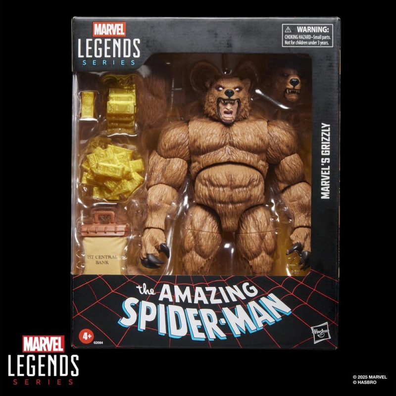 The Amazing Spider-Man Marvel Legends Action Figure Marvel's Grizzly 15 cm 3