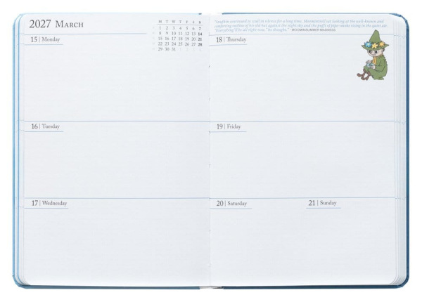 Moomin Academic Planner 2026/27 A6 *English Version* 1