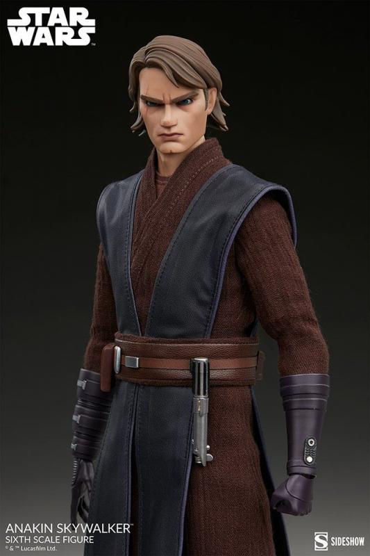 Star Wars The Clone Wars: Anakin Skywalker 1/6 Action Figure - Sideshow Collectibles