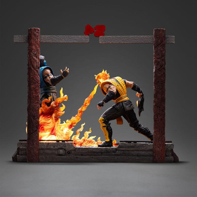 Mortal Kombat Deluxe Art Scale Statue 1/10 Scorpion Fatality 27 cm 13